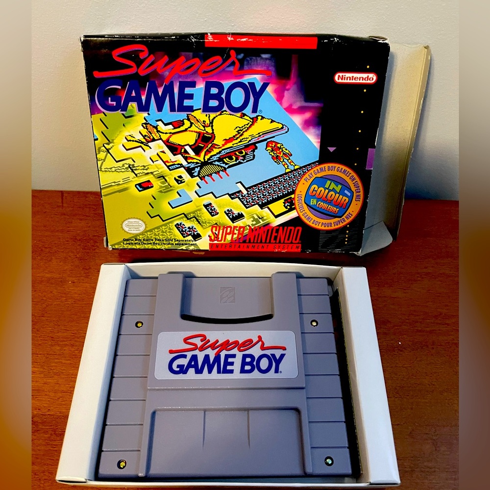 Original super gameboy cartridge in box